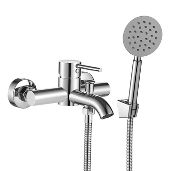 NOIA bateria wannowa ścienna z zestawem natryskowym