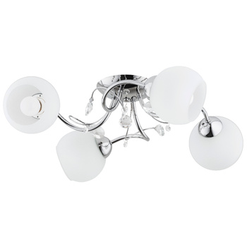 Subtelna lampa sufitowa LIVIA PRO 28524 z kloszami