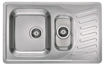 ALVEUS ELEGANT 110 zlewozmywak stalowy satynowy 1009247