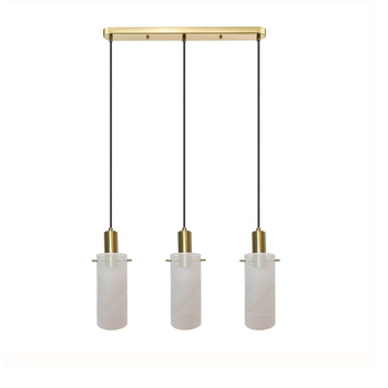 Lampa wisząca Tirana 3 biała 3xE27