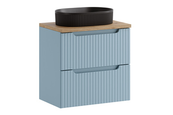 Zestaw meblowy 60cm z blatem i umywalką nablatową Beyond set-nod b oak 60cm s un beyond