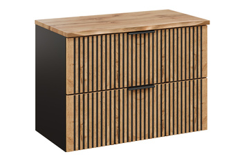 Zestaw meblowy 80cm z blatem SET-XIL B NAT WOTAN 80CM