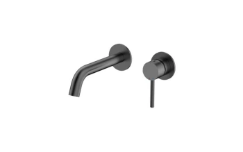 Bateria umywalkowa podtynkowa Veo gun metal