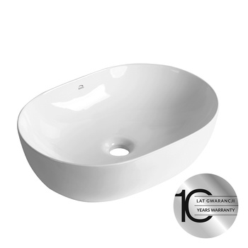 Lomami - umywalka nablatowa ceramiczna