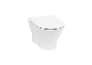 NEXO ZESTAW Miska WC podwieszana Rimless + deska wolnoopadajaca slim duroplast