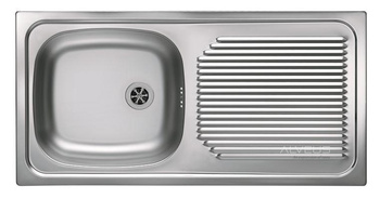 ALVEUS Basic 60 satyna zlewozmywak  1008843K