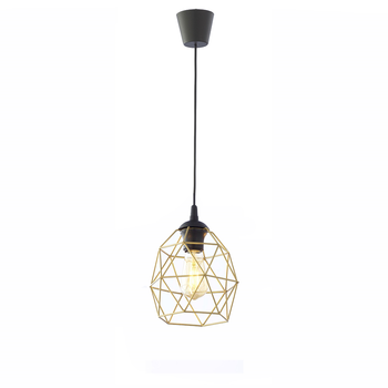 Lampa sufitowa druciana Galaxy Black/Gold Mała 3456 TK Lighting