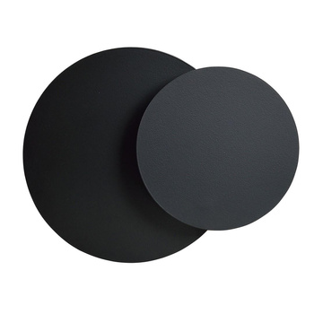 Kinkiet lampa ścienna 1x20W LED czarny metal G9 972/2 CIRCLE 1C
