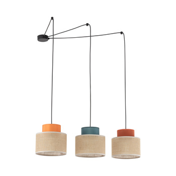 Lampa wisząca 3xE27 Juta Duo Mix 3140 TK Lighting