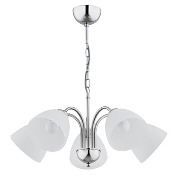 Klasyczna lampa 4-punktowa TORA 21255 z kloszami