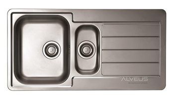 ALVEUS LINE 10 zlewozmywak stalowy MONARCH antracyt 1078568