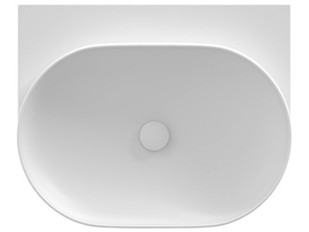 Ravak Umywalka ceramiczna Ravak YARD 60 cm bez otworu biały mat XJX0E060000