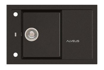 ALVEUS FORMIC 30 zlewozmywak granitowy czarny  4403091