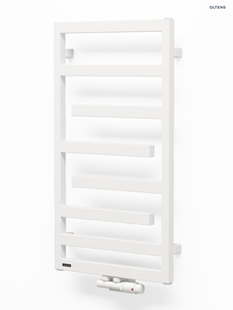 Oltens Flamma grzejnik łazienkowy 88x50 biały 55014000