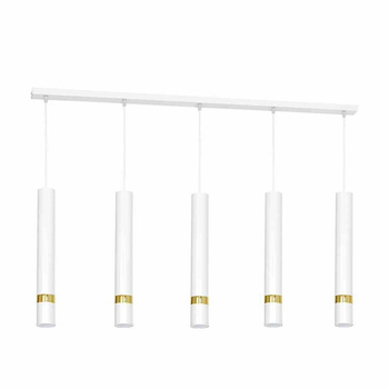 Lampa wisząca JOKER WHITE/GOLD 5xGU10