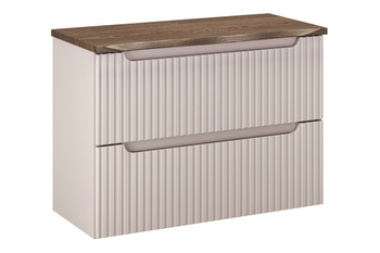 Zestaw meblowy 80cm z blatem SET-NOC B NAT CASELLA 80CM