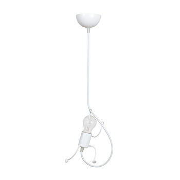 Dziecięca nowoczesna lampa oryginalna ZWIS biały 60W 538/1 BOBI 1