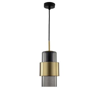 Lampa wisząca Miele dymna 1xE27