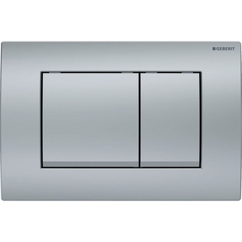 Przycisk uruchamiający GEBERIT Delta20 chrom matowy 246 x 164 x 23 mm | 115137461