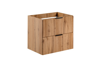 Szafka łazienkowa Comad 60cm 2 szuflady Dąb Wotan – ADEL OAK 82-60-B-2S