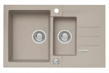 ALVEUS ROCK 70 zlewozmywak granitowy pebble  4217002