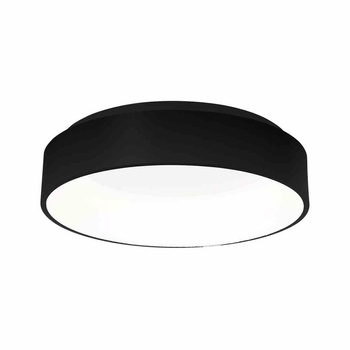 Plafon OHIO BLACK 24W LED Ø450mm