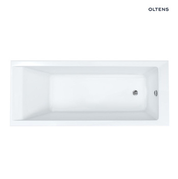 Oltens Langfoss wanna prostokątna 160x70 cm akrylowa biały mat 10003900