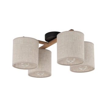 Lampa do montażu sufitowego 4x15W DEVA NATURE 6866