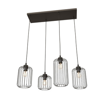 Lampa wisząca druciana 4xE27 Vander EMIBIG 1365/4
