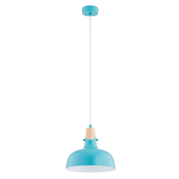 Skandynawska lampa z kloszem SOLO GEM 61320 NIEBIESKA