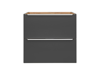 Szafka łazienkowa Comad 60cm 2 szuflady Czarny Mat – CAPRI COSMOS 820 FSC