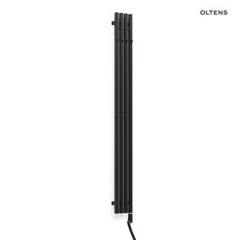Grzejnik łazienkowy Oltens Stang S (e) 180x18 cm czarny mat 55125300 – funkcjonalny i elegancki