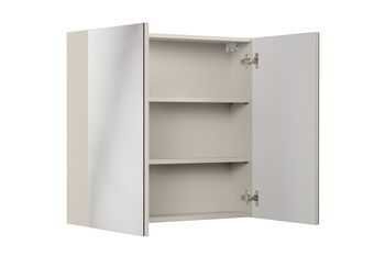 Szafka z lustrem 80cm 2 drzwi CASHMERE UN 84-80-2D