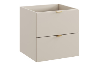 Szafka pod umywalkę 50cm 2 szuflady DALIA CASHMERE 82-50-46-2S