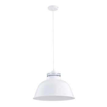 Lampa wisząca biała loft industrialna  Arrizo 1xE27