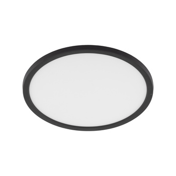 Plafon do łazienki okrągły czarny 45W LED 6905
