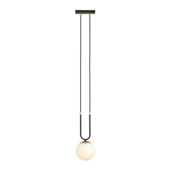 Industrialna lampa sufitowa, szklane białe kule GLAM 1112/1