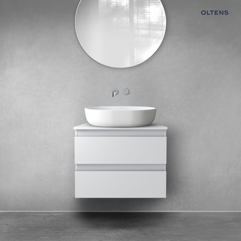 Oltens Vernal szafka 60 cm podumywalkowa wisząca szary mat 60000700