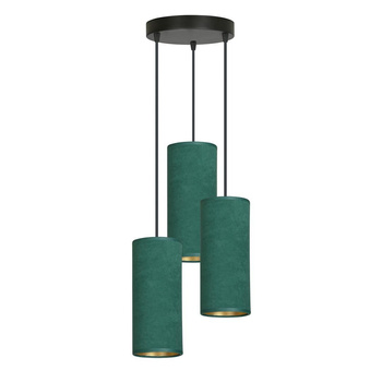 Lampa potrójna 25cm regulowana 3x10W zielony/złoty 1058/3PREM 3 PREMIUM