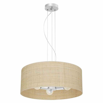 Lampa wisząca MARSHALL WHITE / RATTAN 3xE27