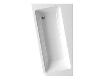 Wanna Ravak C831000000 – Akrylowa wanna narożna asymetryczna Ravak 10° 160x95 L snowwhite