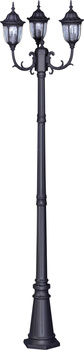 Wysoka zewnętrzna lampa stojąca K-7007A2/3N czarna z serii VASCO