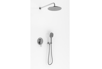 Zestaw prysznicowy z deszczownicą 30cm QW210AGR30