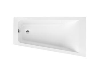 EASY WANNA ASYMETRYCZNA 1600X900 PRAWA BIAŁA BIAŁ