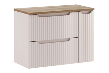 Zestaw meblowy 80cm z blatem i szafką cargo set-noc b oak 80cm s lc