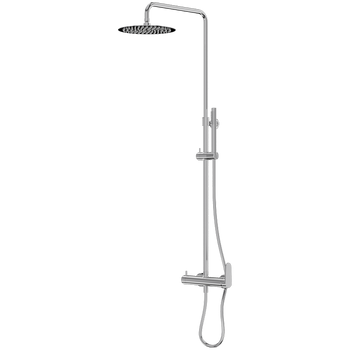 Natynkowy zestaw prysznicowy z deszczownicą Cetus Chrome