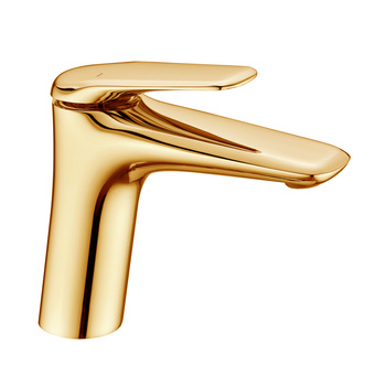 Bateria umywalkowa niska NIAGARA UM 03 GOLD 86001BG