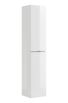 Szafka wysoka 2 drzwi CAPRI WHITE 800B FSC