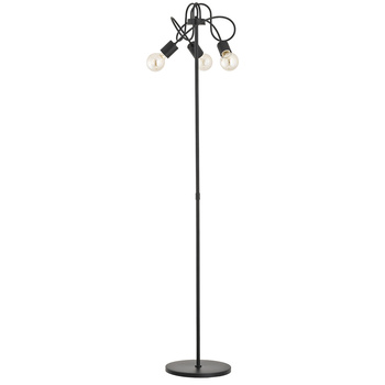 Industrialna lampa stojąca LUPO 28539 CZARNA