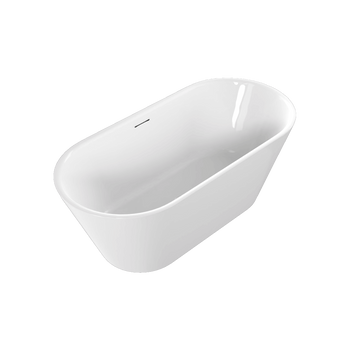 Holi 2.0 wanna owalna 170x76 cm wolnostojąca, biały połysk